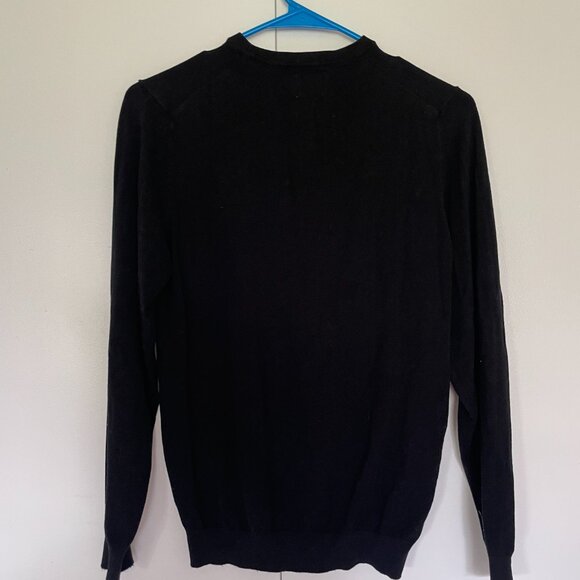 Black Zara Crewneck Sweater Size S - Picture 2 of 11